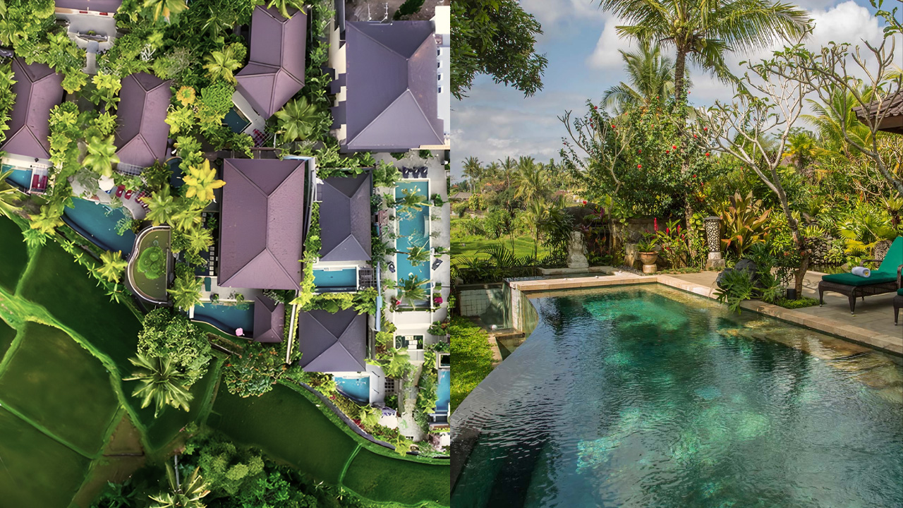 Dwaraka The Royal Villas - Best Ubud Hotel With Views